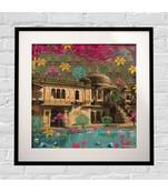 Beautiful Rajasthani Haveli Framed Art Print