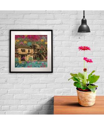 Beautiful Rajasthani Haveli Framed Art Print 3