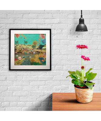 Beautiful Lakeside Framed Art Print 3
