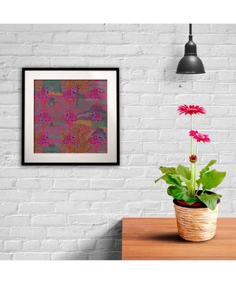 Rajasthani Haathi Framed Art Print 2