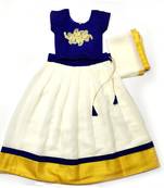 Multicolor Plain Georgette Stitched Lehenga