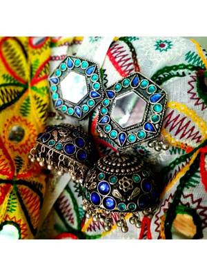 Silver earrings 1