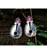 Silver earrings