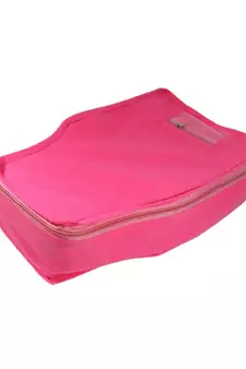 atorakushon Fabric9 Piece Saree Cover Clothes Storage Bags Garments Wardrobe Organiser (Pink)