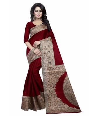 Women's Silk Saree With Blouse Piece (Combosr-5059_Multi-Coloured) 5