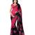 Combo of 5 Poly Georgette Multicolor Printed Women Saree