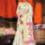 Cream hand woven bengal handloom saree with blouse