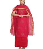 rose kota doria kota doria unstitched salwar with dupatta
