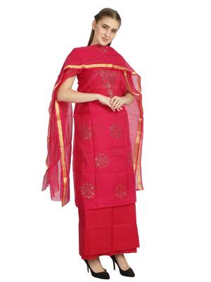 rose kota doria kota doria unstitched salwar with dupatta 2