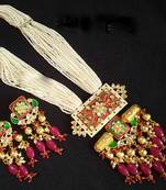 Royal Red Kundan Necklace Sets