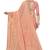 Light Pink Woven Banarasi Silk Saree With Blouse