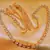 Traditional Single Line Zircon Gold Tone Waistbelt