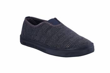 Women-grey  slip on casual shoes 1