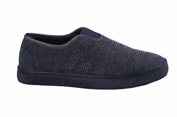 Women-grey  slip on casual shoes 2