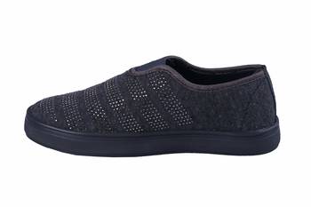 Women-grey  slip on casual shoes 3