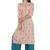 Women pink printed viscose kurti