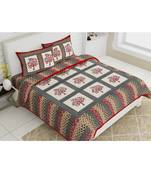 Multicolor Cotton Double Bedsheets