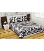 Multicolor Cotton Double Bedsheets