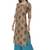 Women multicolor printed art silk kurti