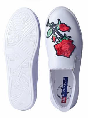 Women Synthetic White casual shoes  5