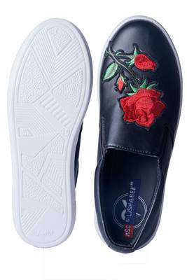 Women Synthetic Black casual shoes 4