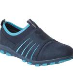 women Synthetic Blue Shoes