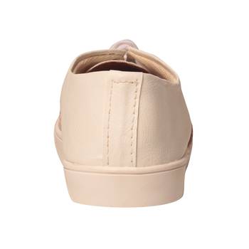 Women Synthetic Peach Shoe 4