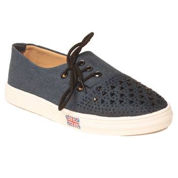 women Synthetic Blue Shoes 1