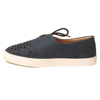 women Synthetic Blue Shoes 3