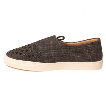 women Synthetic Black Shoes 3