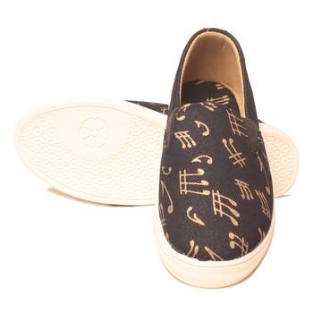 women Synthetic Black Shoes 5