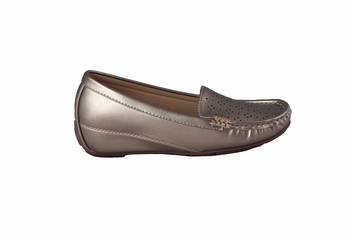 Women grey  slip on loafers 2