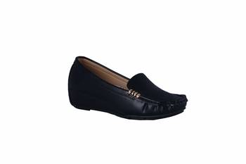 Women grey  slip on loafers 1