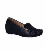 Women grey  slip on loafers