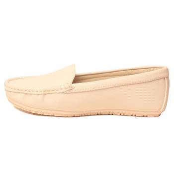 women Synthetic White Loafers 3