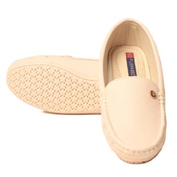 women Synthetic White Loafers 5