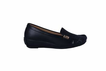 Women grey  slip on loafers 2