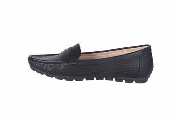 Women Black Synthetic slip on  Loafer 3