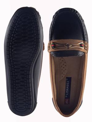 Women Synthetic Black slip on  Loafers 5