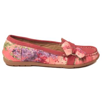 women Synthetic Red Loafers 2