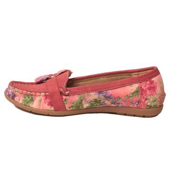 women Synthetic Red Loafers 3