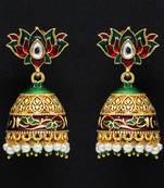 Maroon Jhumkas