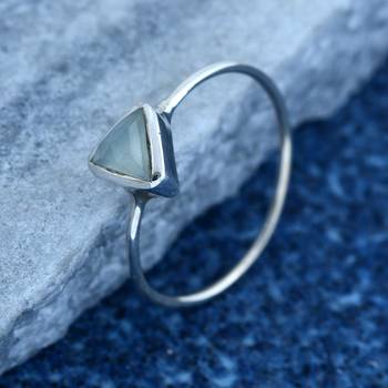 Multicolor Chalcedony 925 Sterling Silver Rings 3