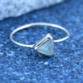 Multicolor Chalcedony 925 Sterling Silver Rings 4