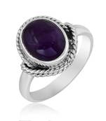 Purple Amethyst   925 Sterling Silver Rings