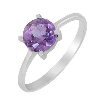 Purple Amethyst   925 Sterling Silver Rings 1