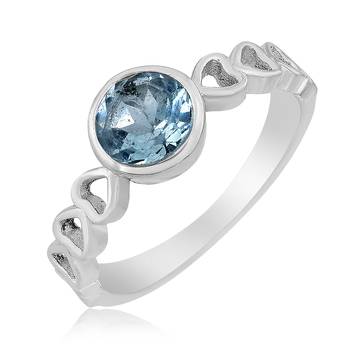 Blue Topaz   925 Sterling Silver Rings 1