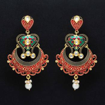 Maroon Danglers Drops 1