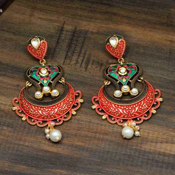Maroon Danglers Drops 2