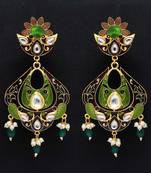 Maroon Danglers Drops